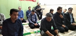برگزاری مراسم معنوی دعای توسل در محل شبکه بهداشت و درمان ارسنجان ‌